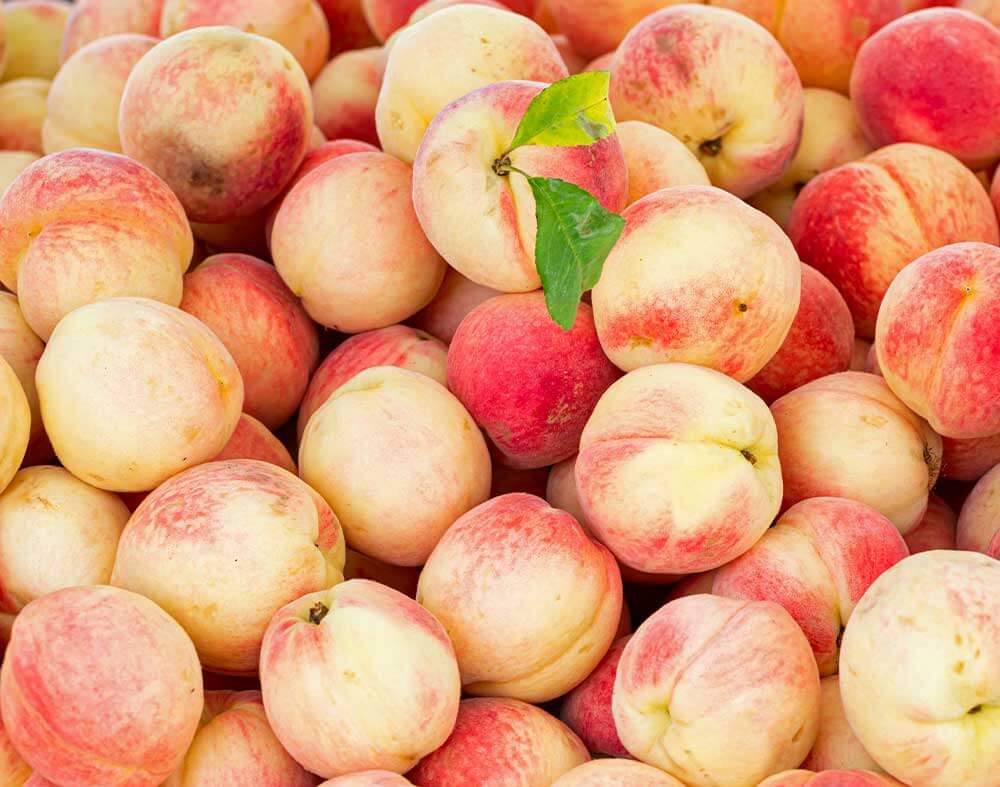 White Peaches Fresh Forward